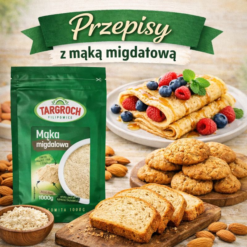 Przepisy z Mąką migdałową